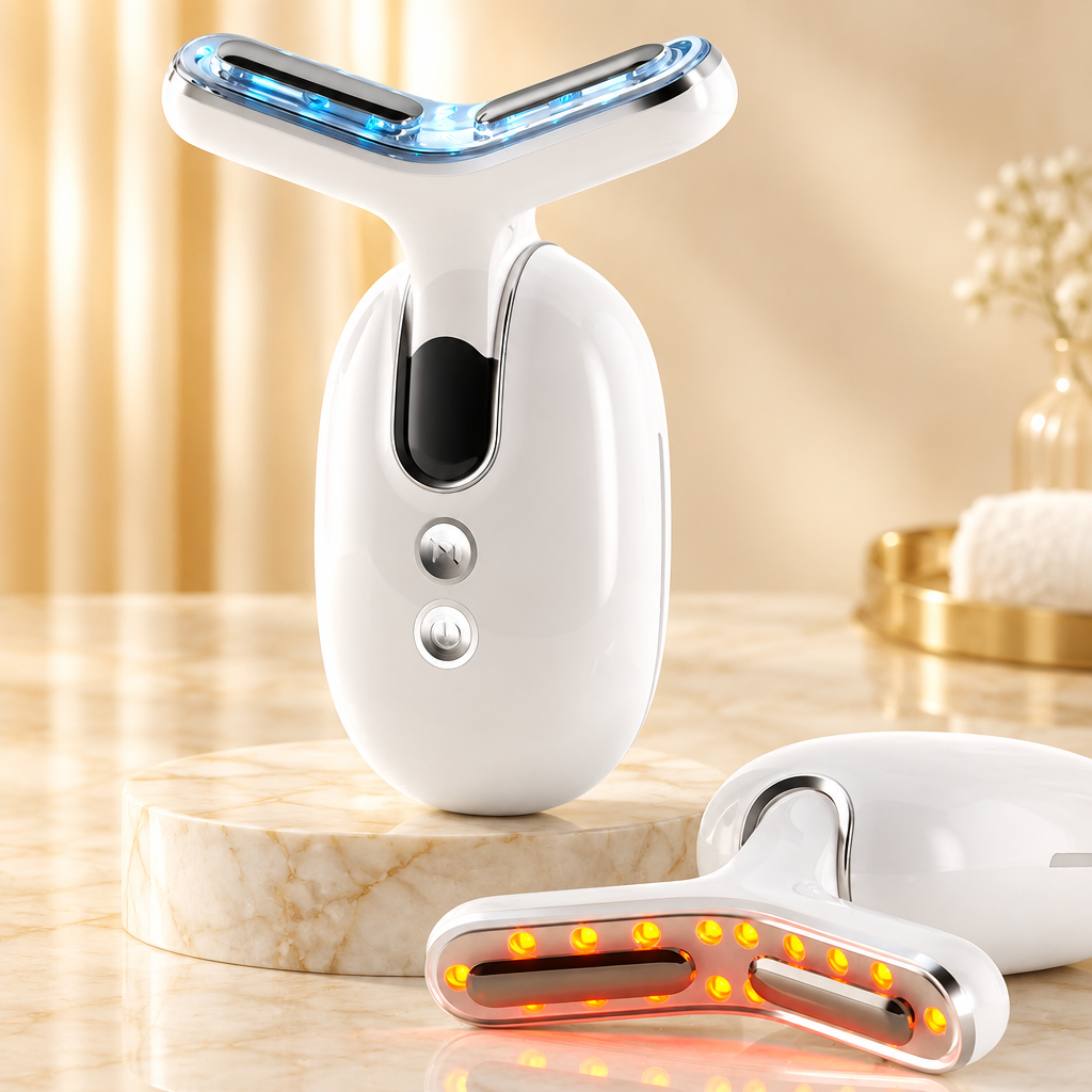 Neck Lifting & Firming Beauty Instrument | EMS Skin Rejuvenation Jawline Tightening Device