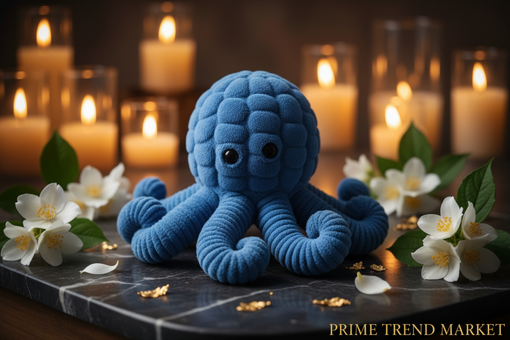 PawSqueak Octopus Shell Squeaky Chew Toy – Bite Resistant Teeth Cleaning Puzzle Toy for Cats & Dogs — Prime Trend Market
