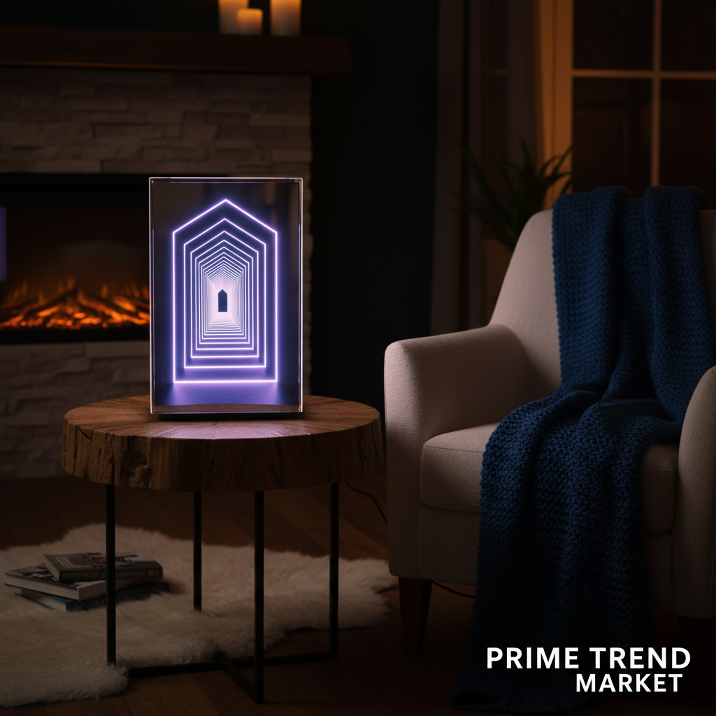 Hologram Display Bundle | 3D Hologram Fan + Optical Illusion LED Lamp + Sunset Projection Lamp — Prime Trend Market