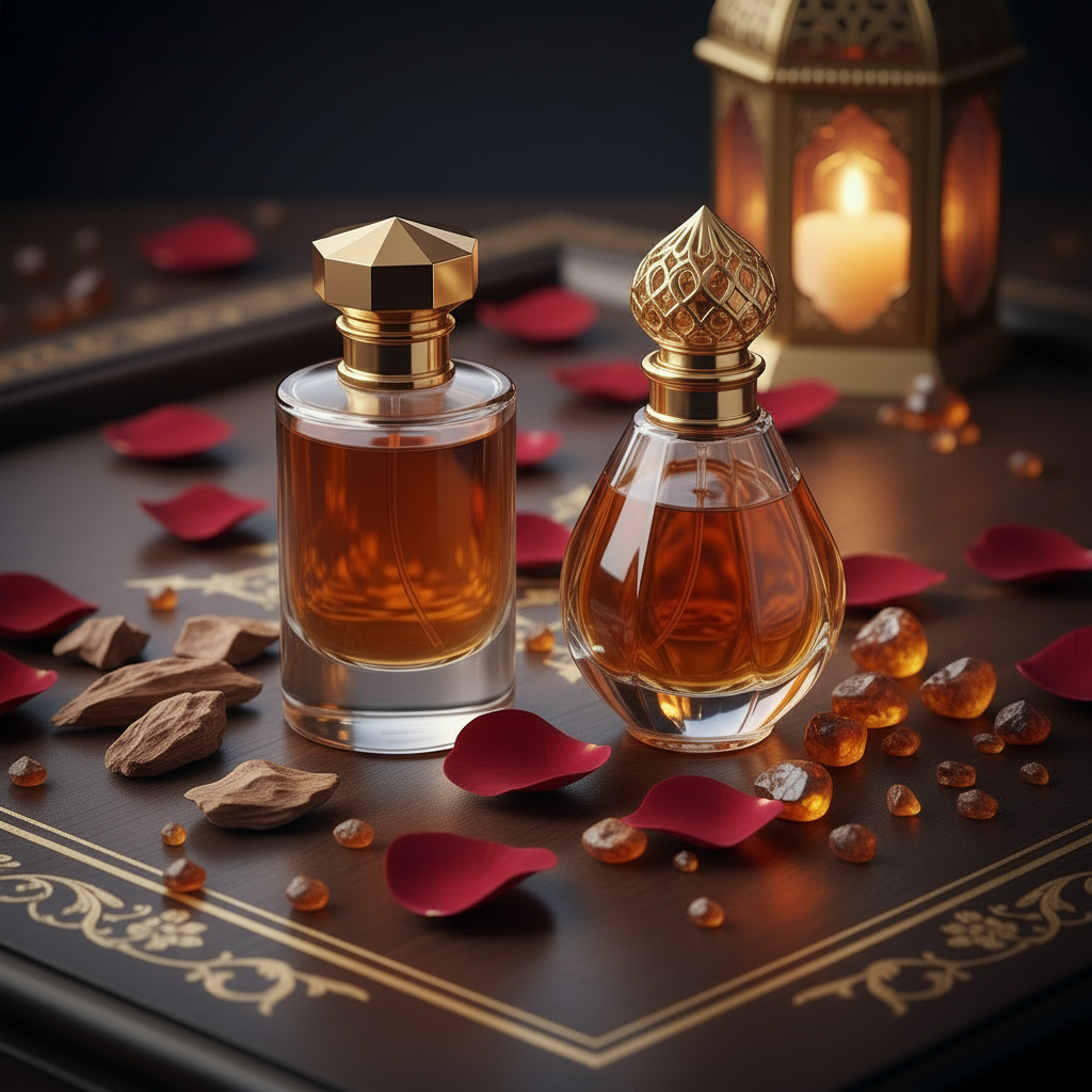 Oriental Oud Flat Lay