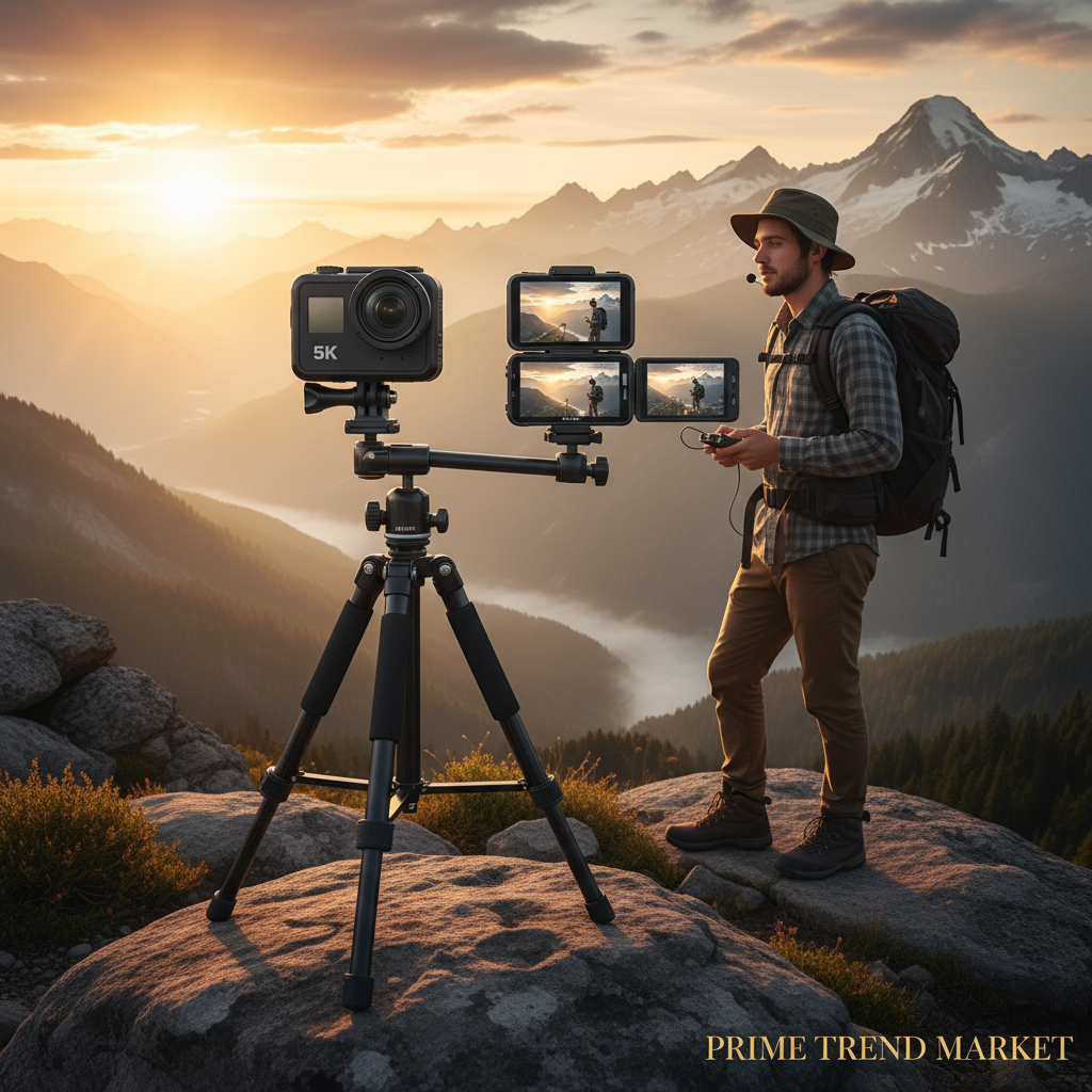 Outdoor adventure tripod