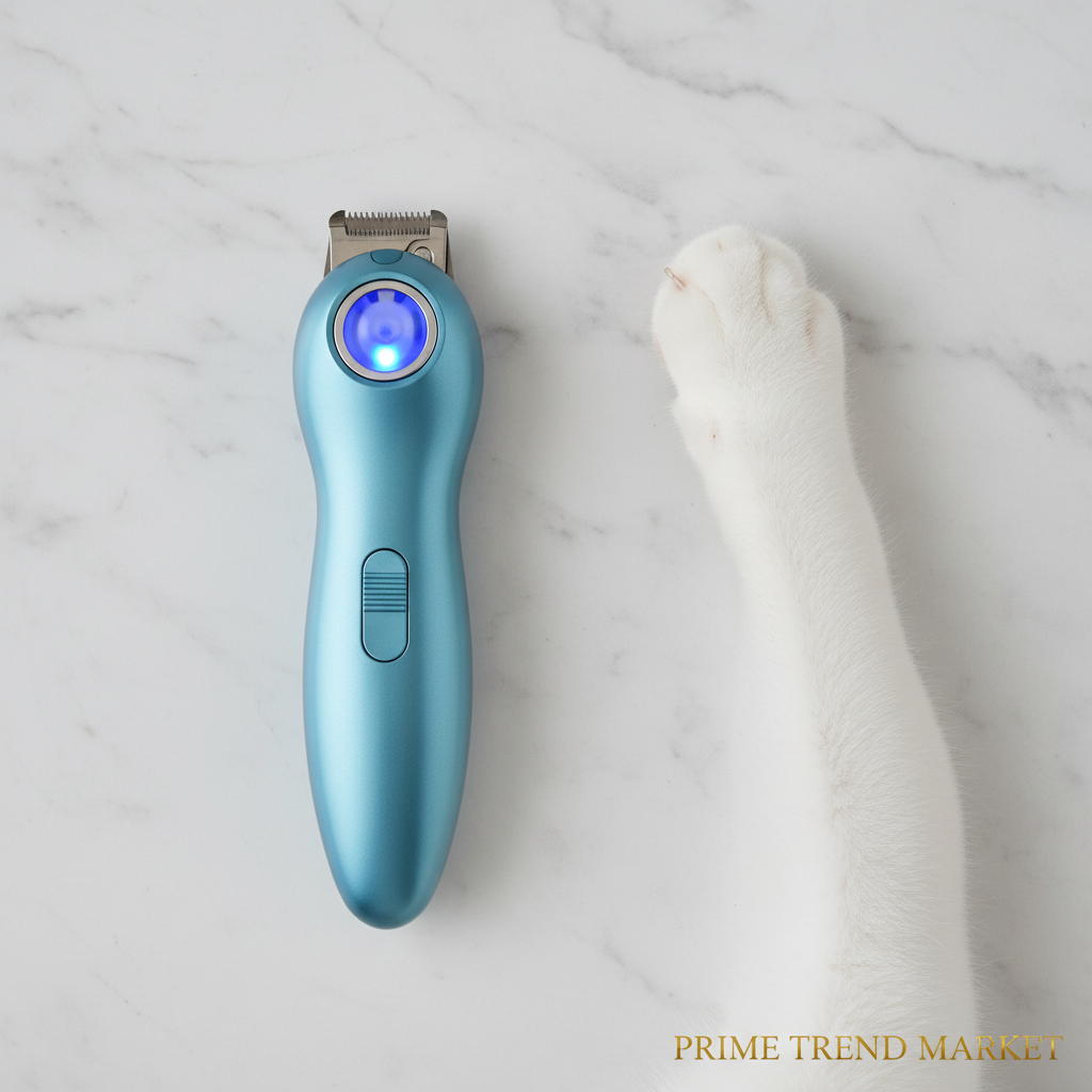 LED Cat Nail Clipper with Safety Light — Stress-Free Pet Grooming Tool — Prime Trend Market