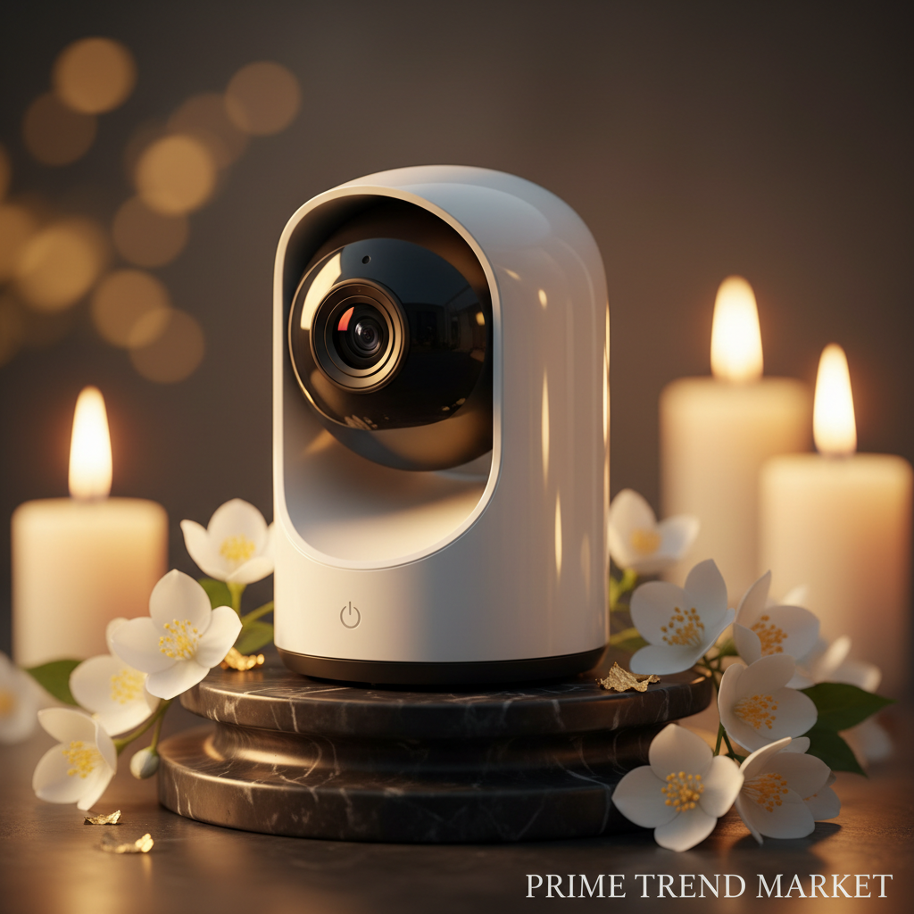 Smart 360° Pan-Tilt HD Security Camera — WiFi & 4G, Remote Control, Indoor Home Surveillance — Prime Trend Market