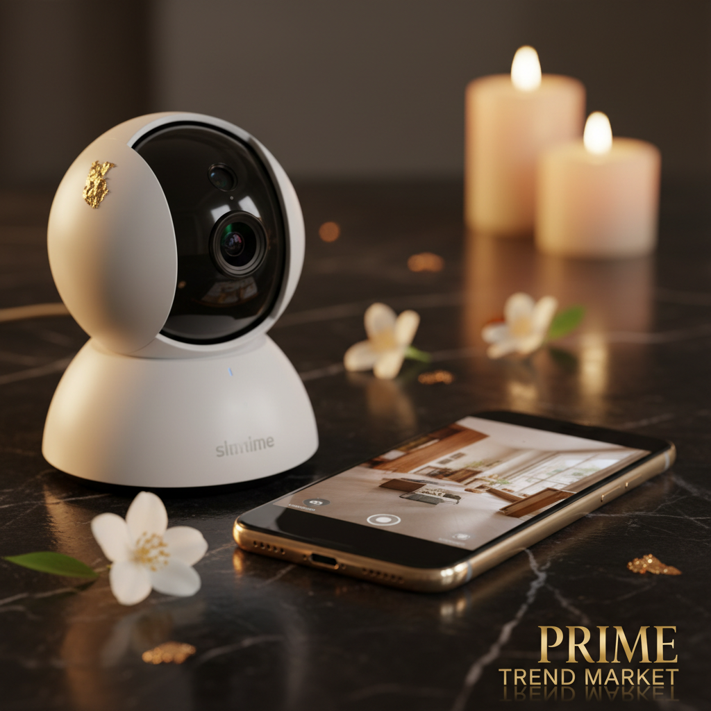 Smart 360° Pan-Tilt HD Security Camera — WiFi & 4G, Remote Control, Indoor Home Surveillance — Prime Trend Market