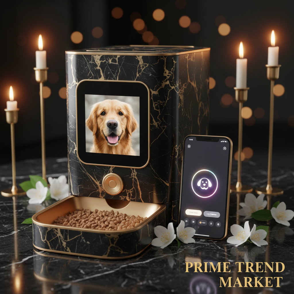 PawFeed AI Smart Camera Feeder – WiFi Pet Feeder with Real-Time Video, Voice & Remote App Control | 3L — Prime Trend Market