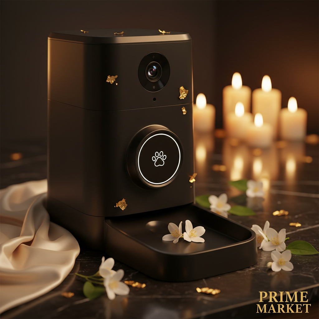 PawFeed AI Smart Camera Feeder – WiFi Pet Feeder with Real-Time Video, Voice & Remote App Control | 3L — Prime Trend Market