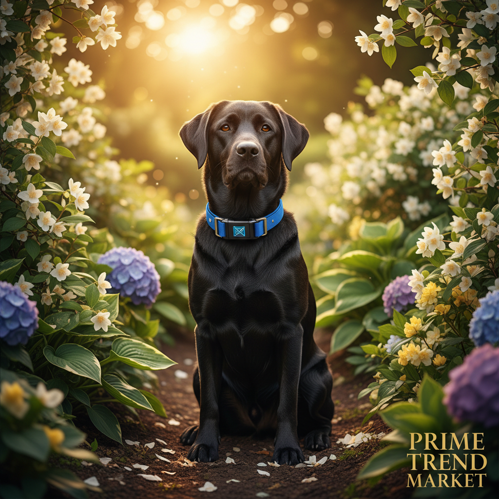 PawGuard GPS Smart Collar – Real-Time 8-in-1 Positioning Tracker with LED Screen for Dogs | 2 Colors — Prime Trend Market