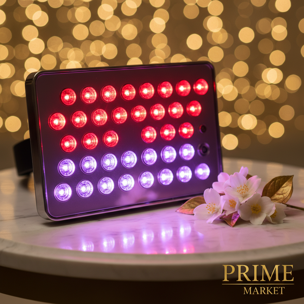 PDT Pro Bundle | 7 Colors LED Light Therapy Panel + Infrared Phototherapy Face Mask — Prime Trend Market