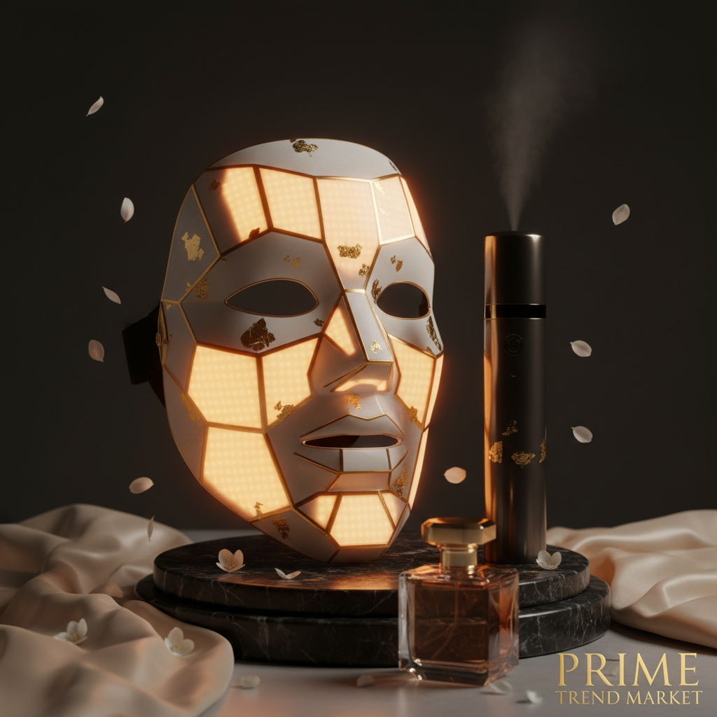 Glow Starter Kit | LED Mask + Nano Mist Sprayer — Prime Trend Market