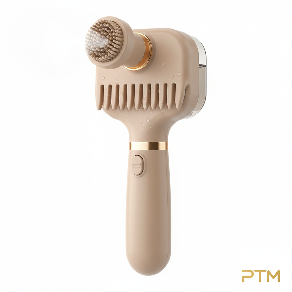 Pet Grooming Steam Brush