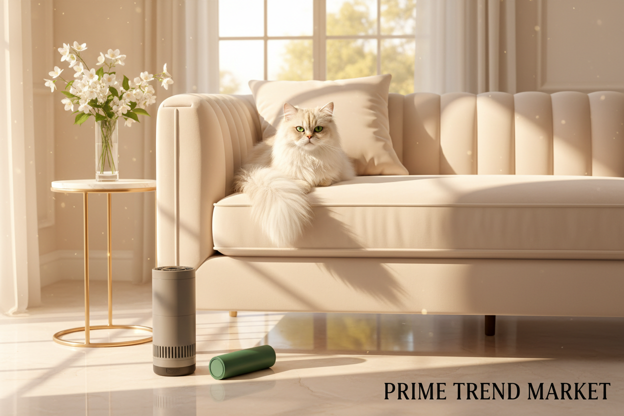Pet Lint & Roll Bundle | Self-Cleaning Hair Roller + 2-Way Lint Roller — Prime Trend Market