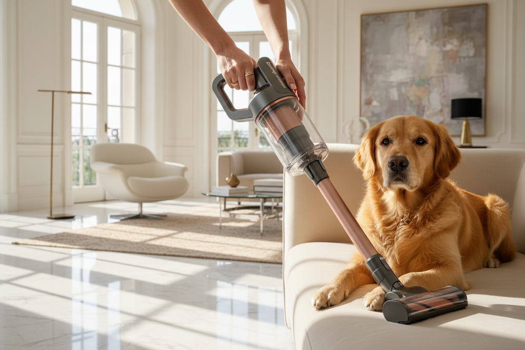 Pet Hair Vacuum Cleaner — Powerful 300W Suction for Dogs & Cats — Prime Trend Market