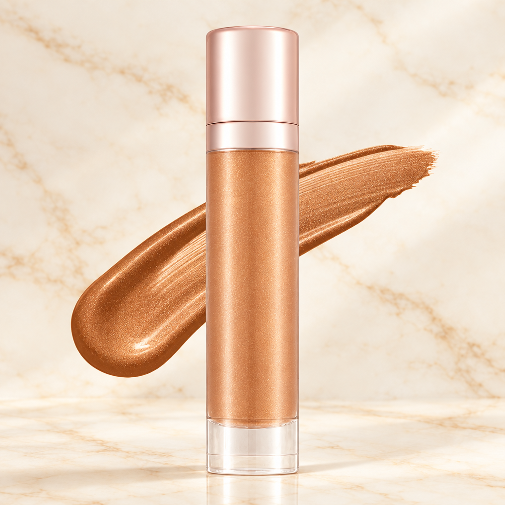 PHOFAY Body Shimmer Oil — Lightweight Liquid Shimmer for Glowing Skin