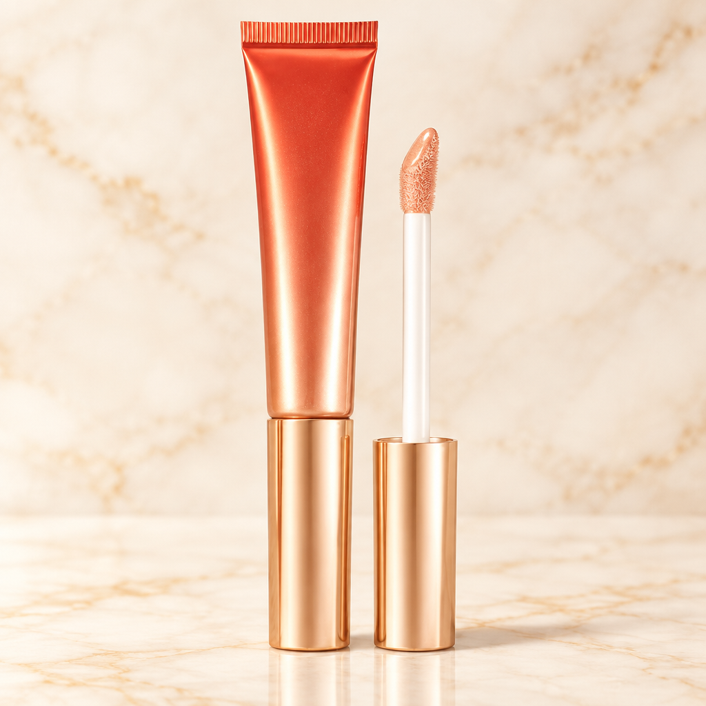 PHOFAY Highlighter Wand — Silky Liquid Glow for Cheeks & Face