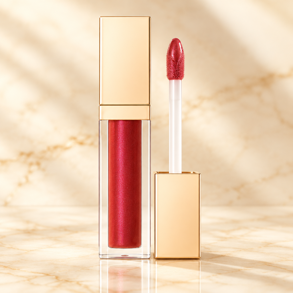 PHOFAY Ultra-Glossy Lip Gloss — High-Shine Mirror Finish for Fuller-Looking Lips