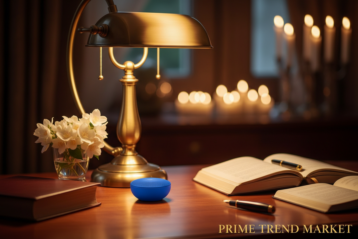 Wireless Phone Speaker — Plug & Play, No Bluetooth Needed, 8Hr Battery, 5 Colors — Prime Trend Market