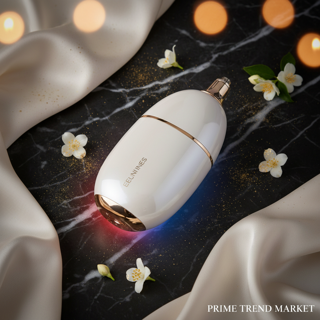 Luxury 3-in-1 Pore Cleanser & EMS Beauty Instrument — Color Light Therapy, Negative Ion & Ultrasonic Skin Cleaner — Prime Trend Market