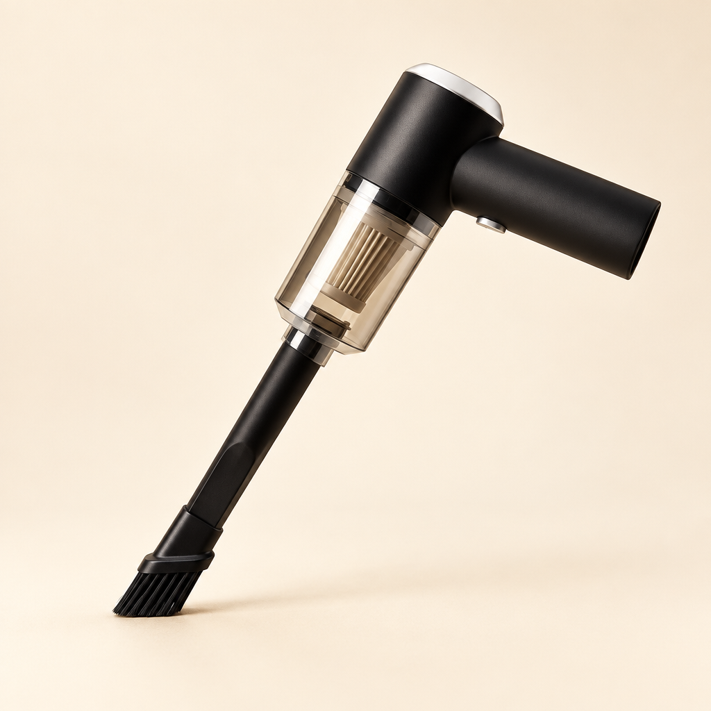 Portable cordless car vacuum