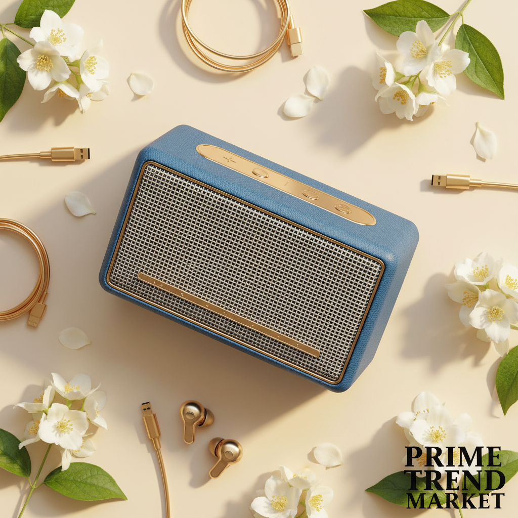 Premium Wireless Bluetooth Speaker — Dual Driver, Deep Bass & 6H Playtime — Eliza & Tuan
