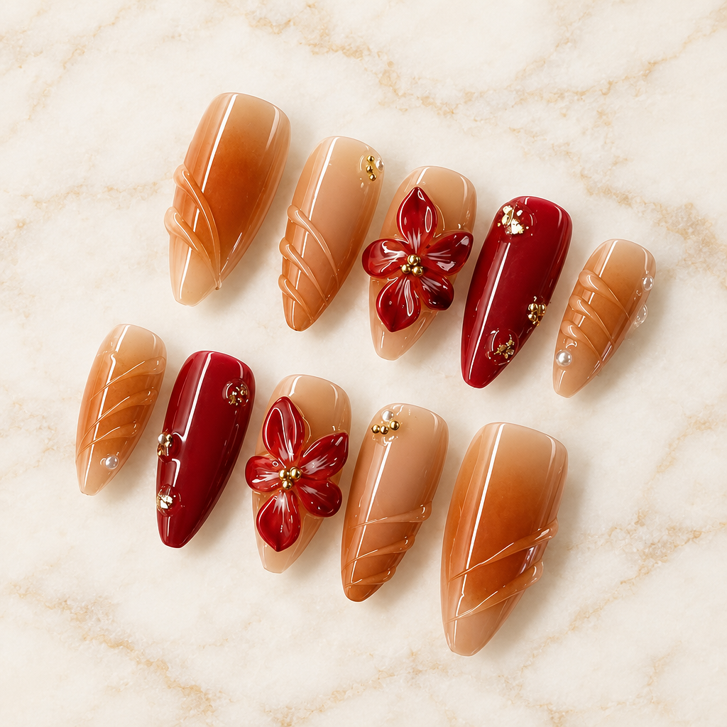 Press-On Nail Patches — Salon-Style Manicure in Minutes