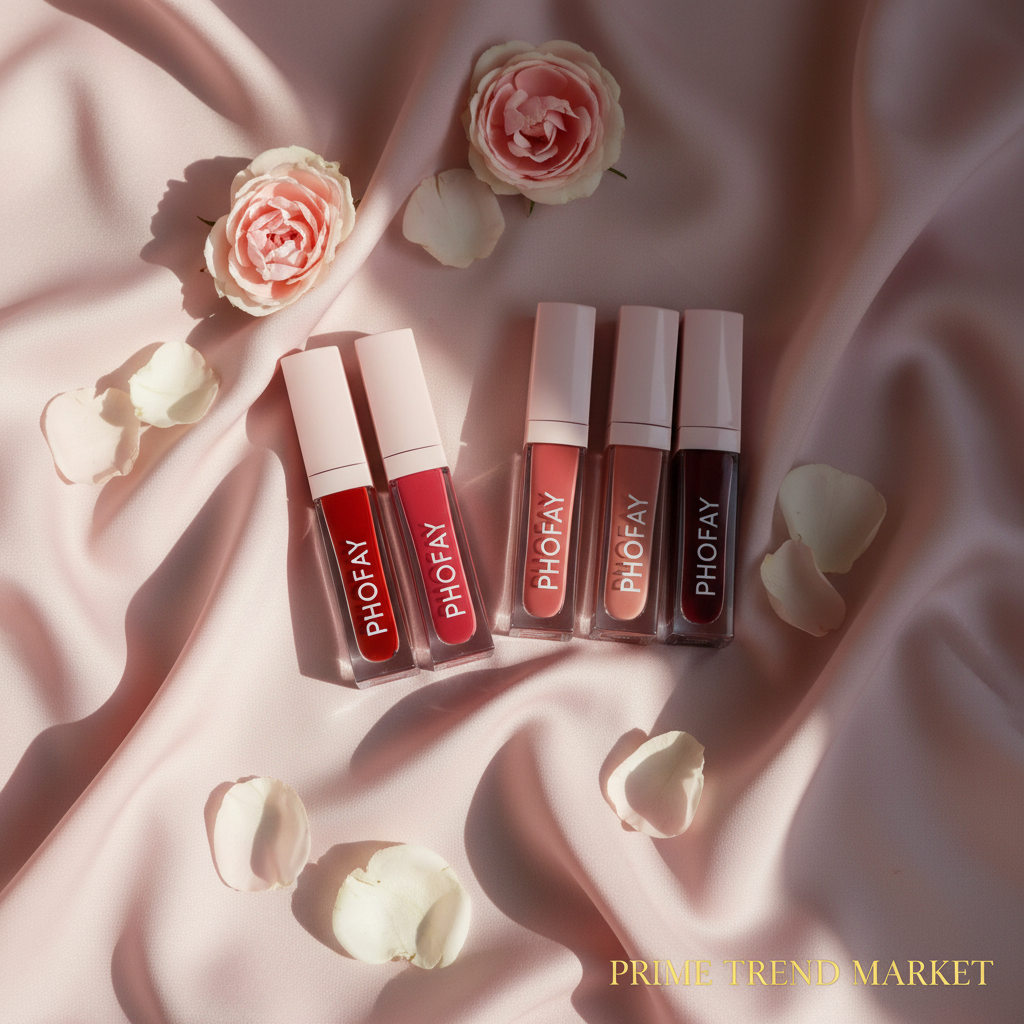 PHOFAY Lip Tint — Long-Wearing Buildable Color for Lips & Cheeks — Prime Trend Market
