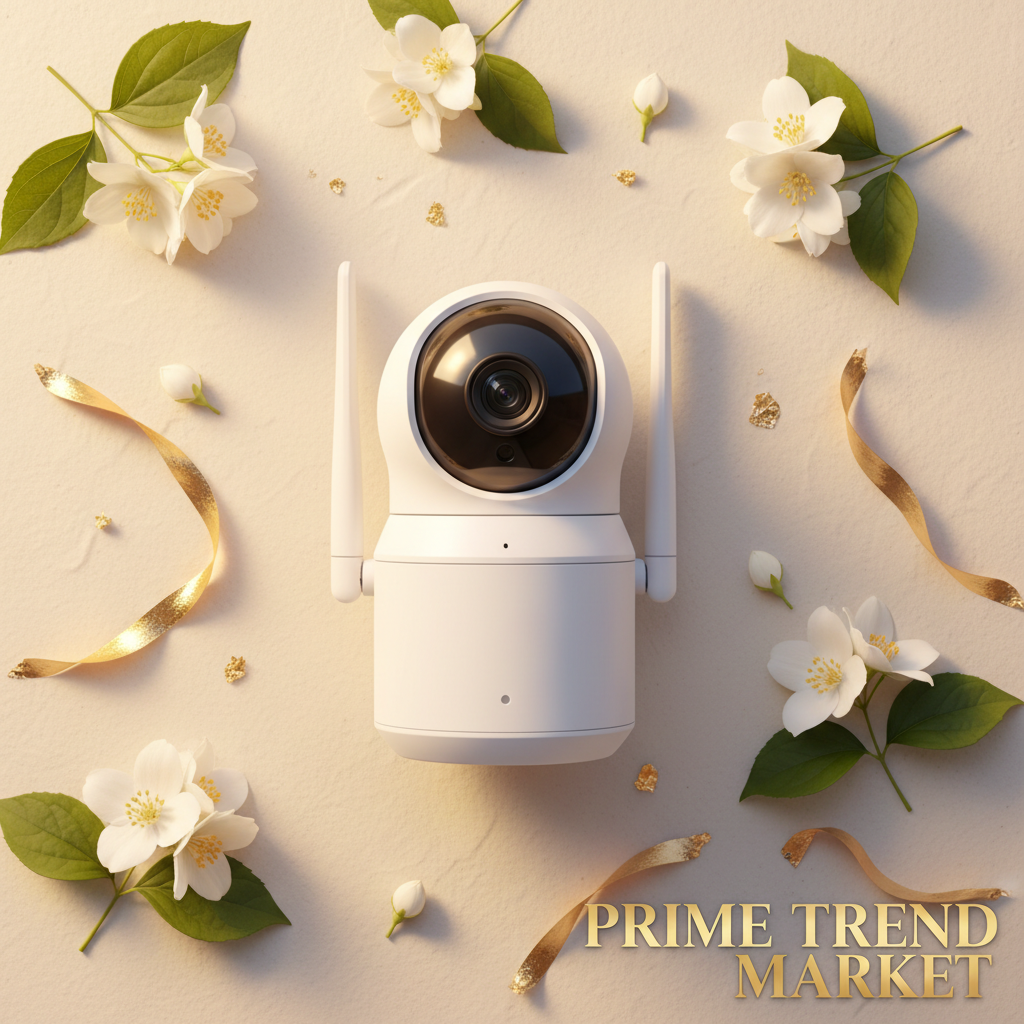 PTZ WiFi Security Camera — AI Tracking, 2-Way Audio, Night Vision & 360° Coverage — Prime Trend Market