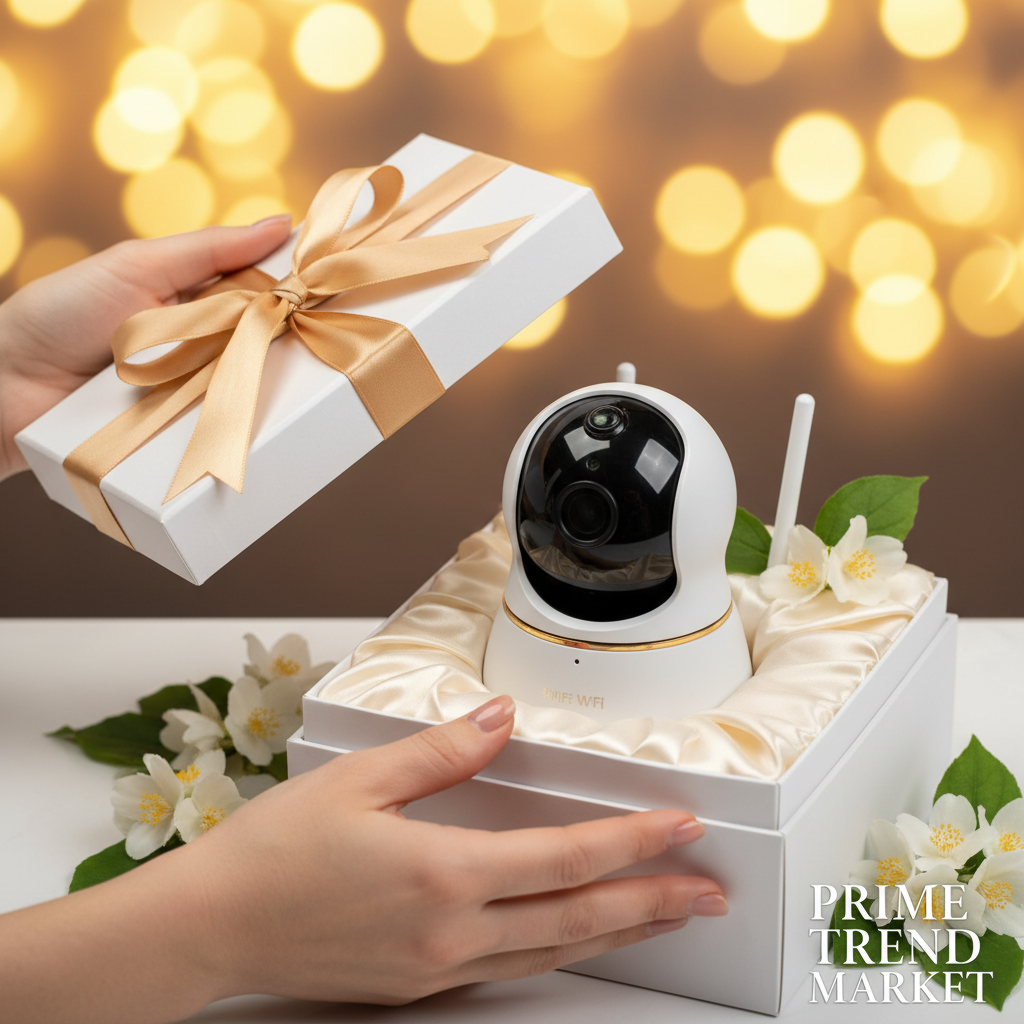 PTZ WiFi Security Camera — AI Tracking, 2-Way Audio, Night Vision & 360° Coverage — Prime Trend Market