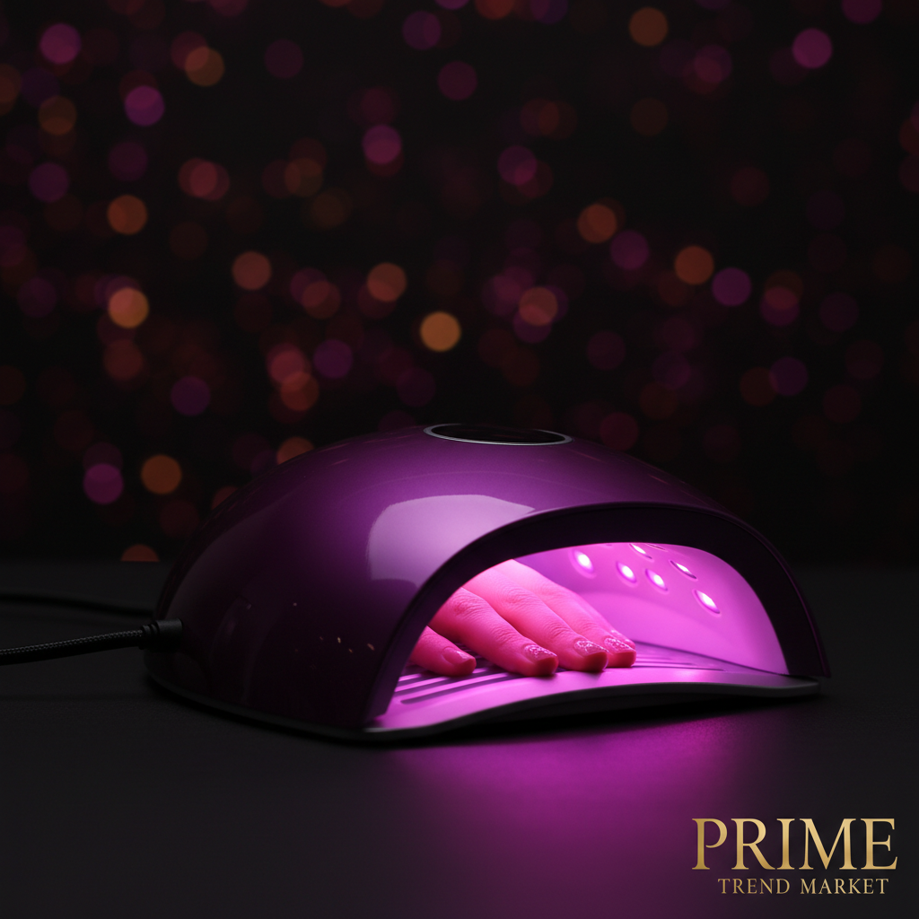 Cordless Rechargeable UV LED Nail Lamp | 4 Timers | Auto Sensor | LCD Display | Gel Polish Dryer — Prime Trend Market
