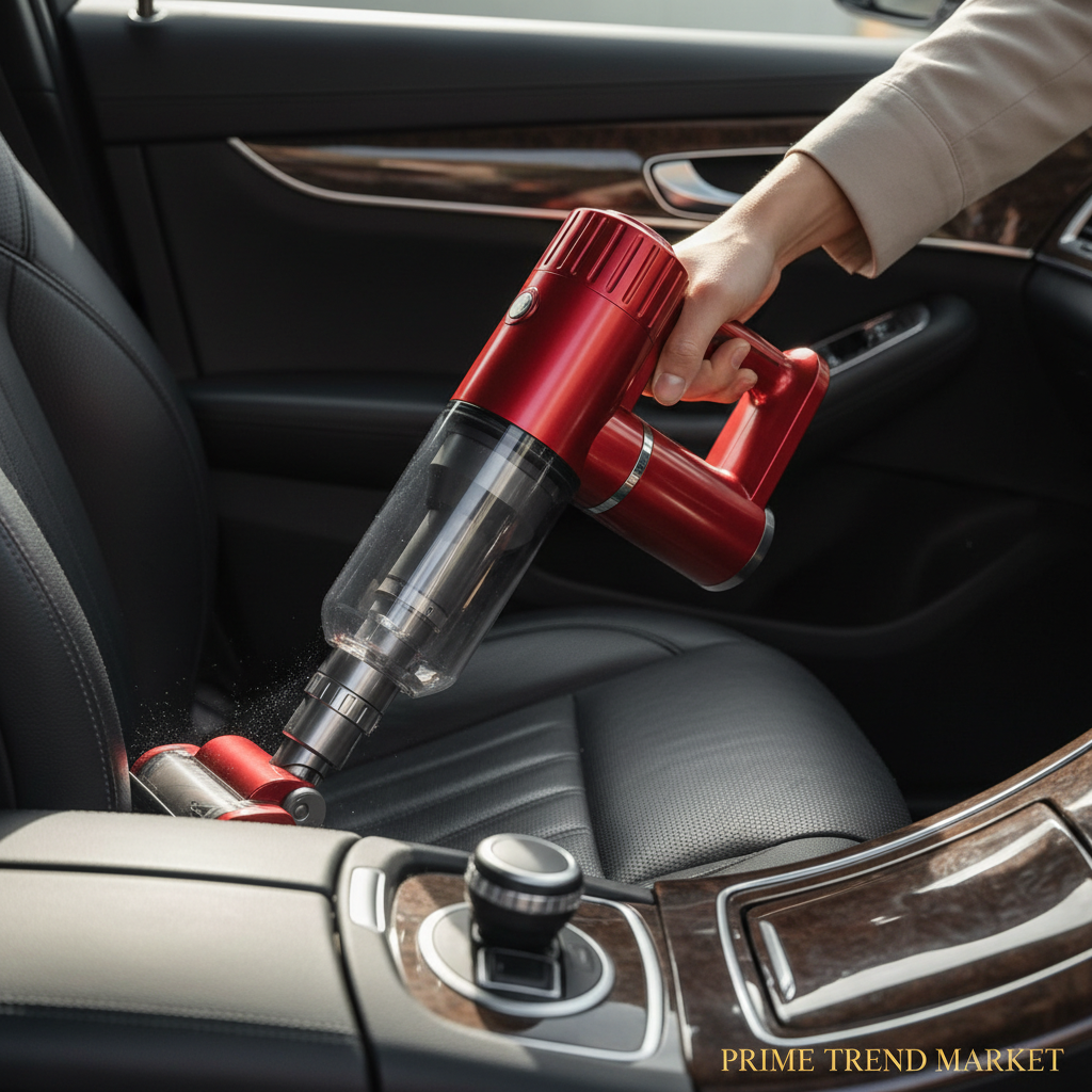 Wireless Handheld Vacuum Cleaner — USB Rechargeable, Portable Car & Desk Vac — Prime Trend Market