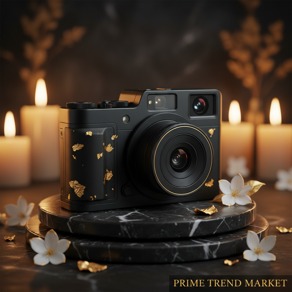RetroShot 48MP 4K HD Digital Selfie Camera — Front & Rear Dual Lens, Retro Compact Design — Prime Trend Market