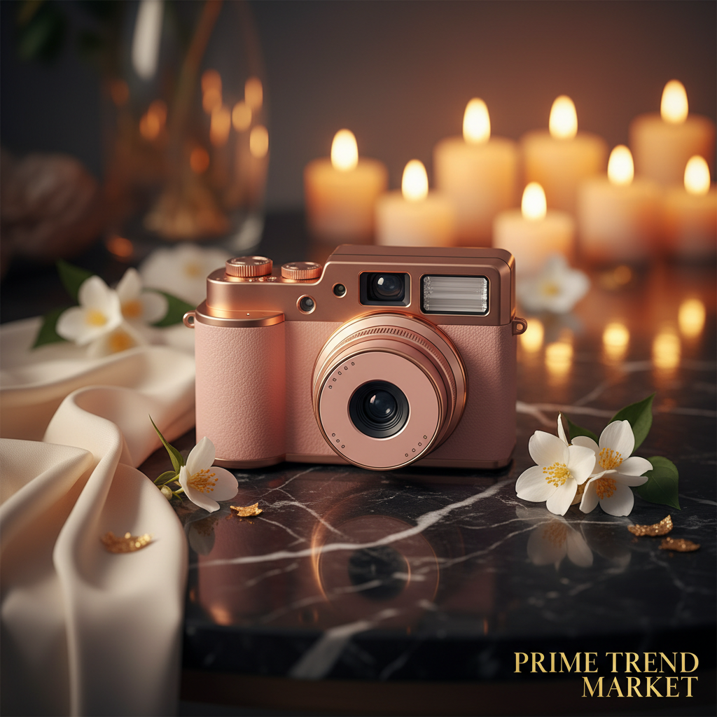 RetroShot 48MP 4K HD Digital Selfie Camera — Front & Rear Dual Lens, Retro Compact Design — Prime Trend Market