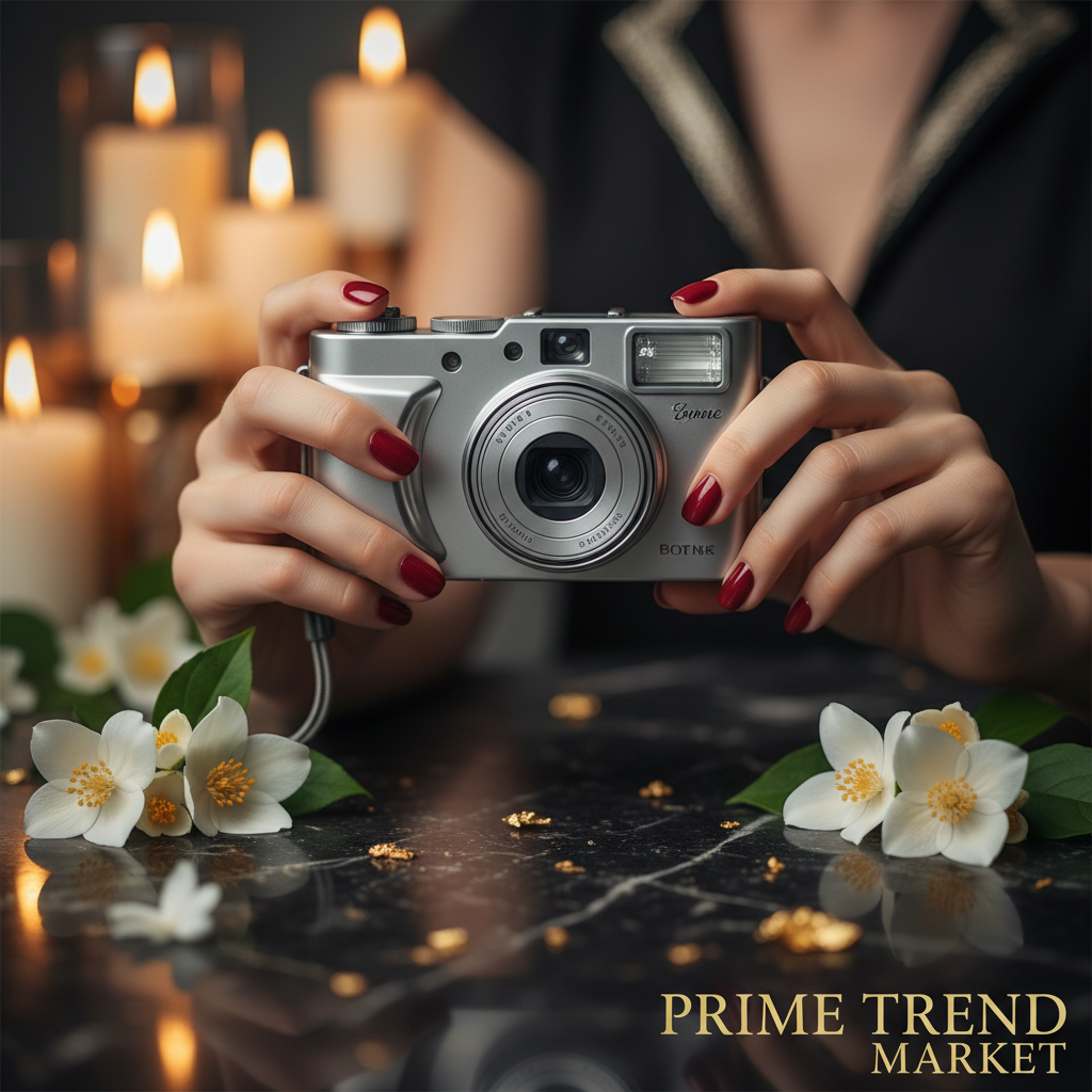 RetroShot 48MP 4K HD Digital Selfie Camera — Front & Rear Dual Lens, Retro Compact Design — Prime Trend Market