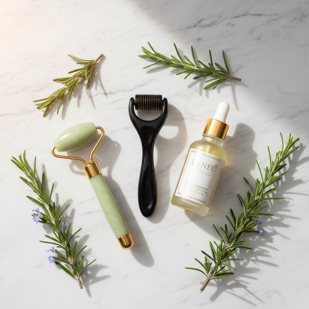Scalp & Hair Growth Kit - Flat Lay