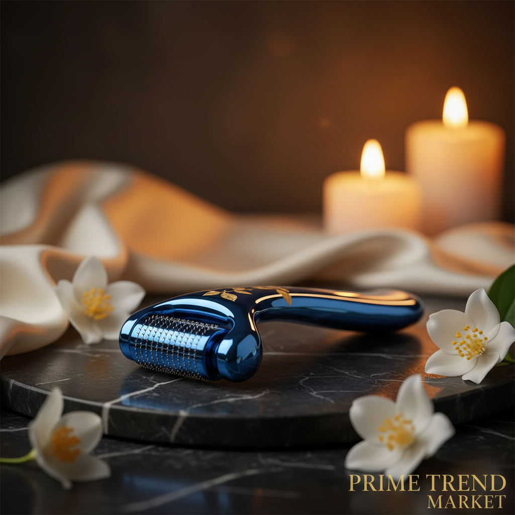 Luxury Micro Needle Scalp Roller — Hair Growth Stimulator & Scalp Rejuvenation Massager — Prime Trend Market