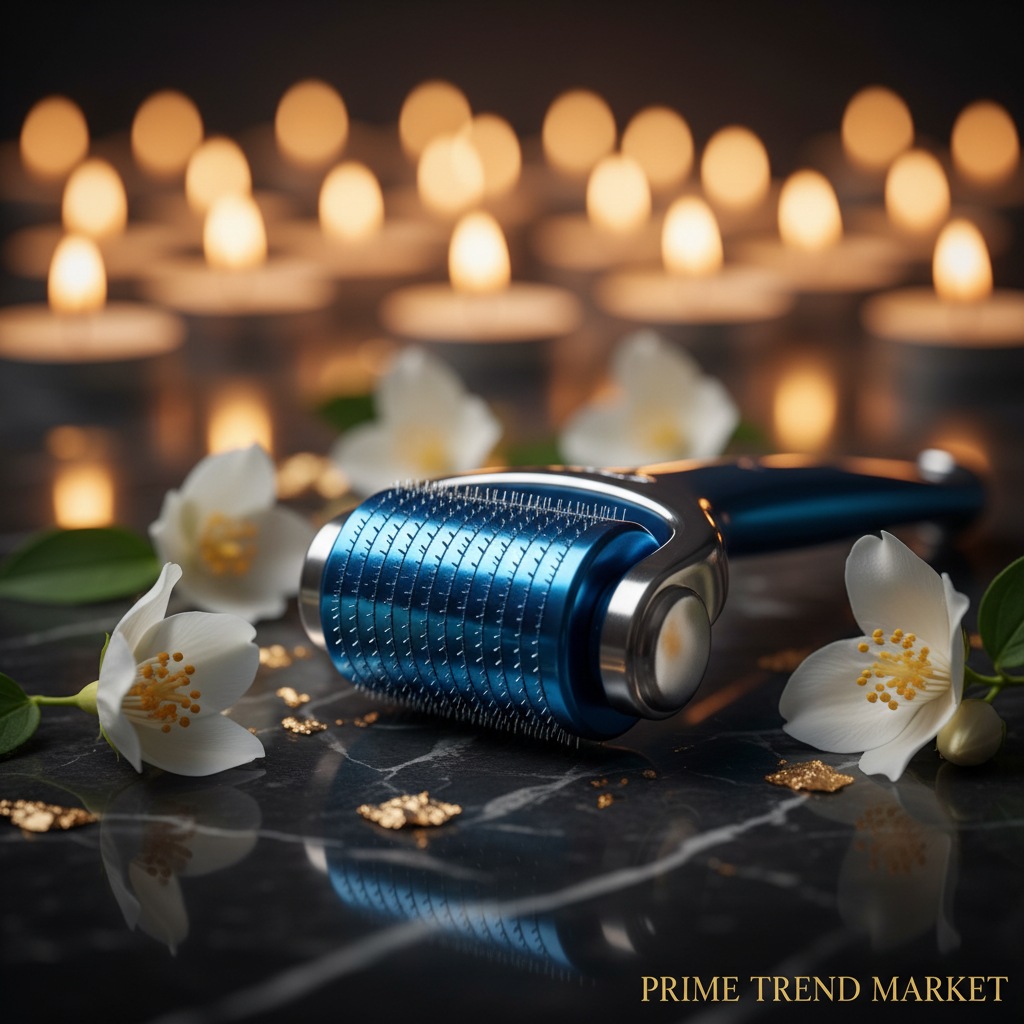 Luxury Micro Needle Scalp Roller — Hair Growth Stimulator & Scalp Rejuvenation Massager — Prime Trend Market