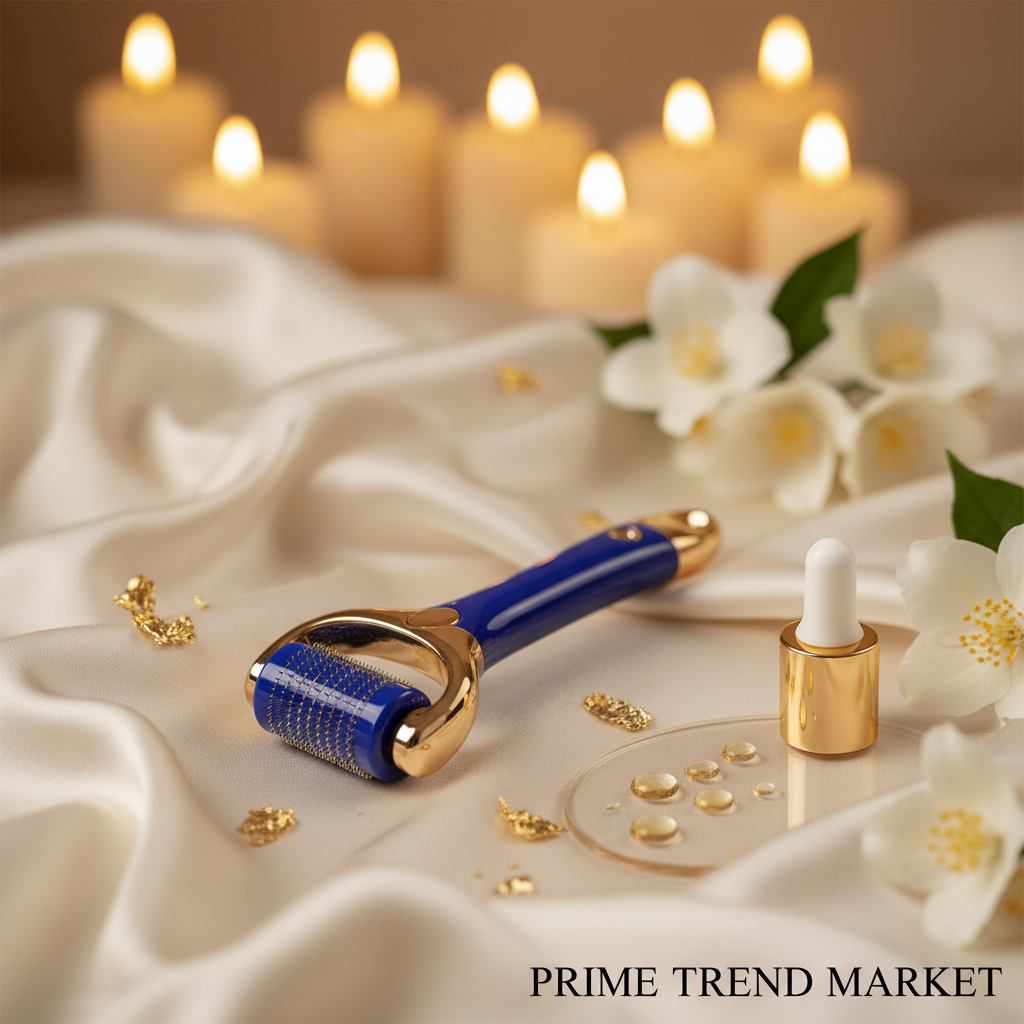 Luxury Micro Needle Scalp Roller — Hair Growth Stimulator & Scalp Rejuvenation Massager — Prime Trend Market