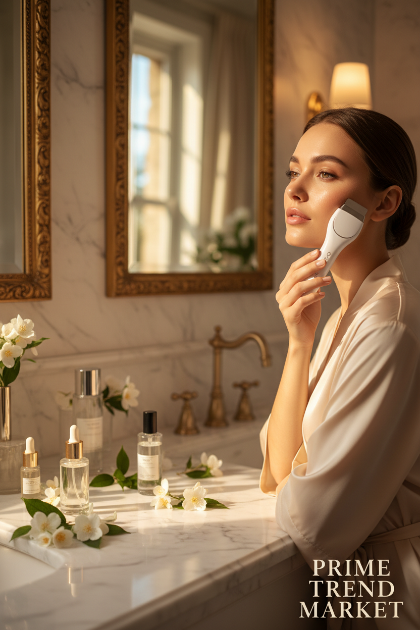Deep Cleanse Bundle | Sonic Cleansing Brush + Ultrasonic Skin Scrubber — Prime Trend Market