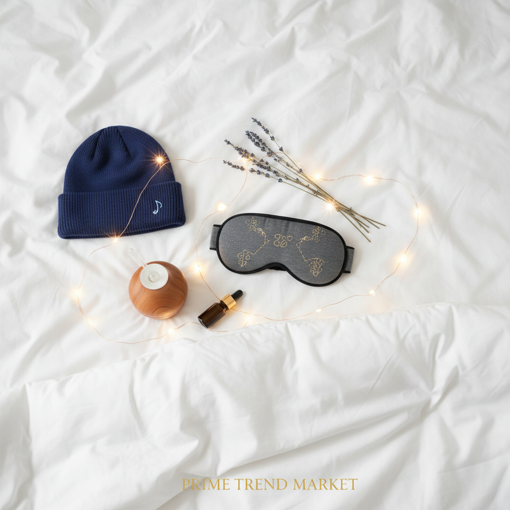 Sleep Audio Flat Lay