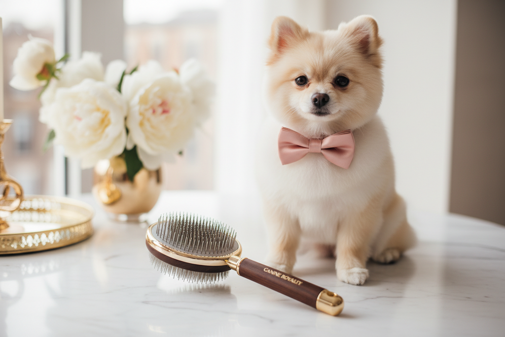 Pet Self-Cleaning Slicker Brush — Double-Sided Grooming Comb — Prime Trend Market