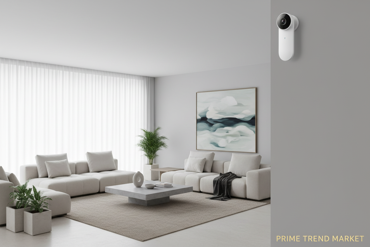1080P HD Wireless WiFi Smart Surveillance Camera — 2MP Night Vision & Motion Alert — Prime Trend Market