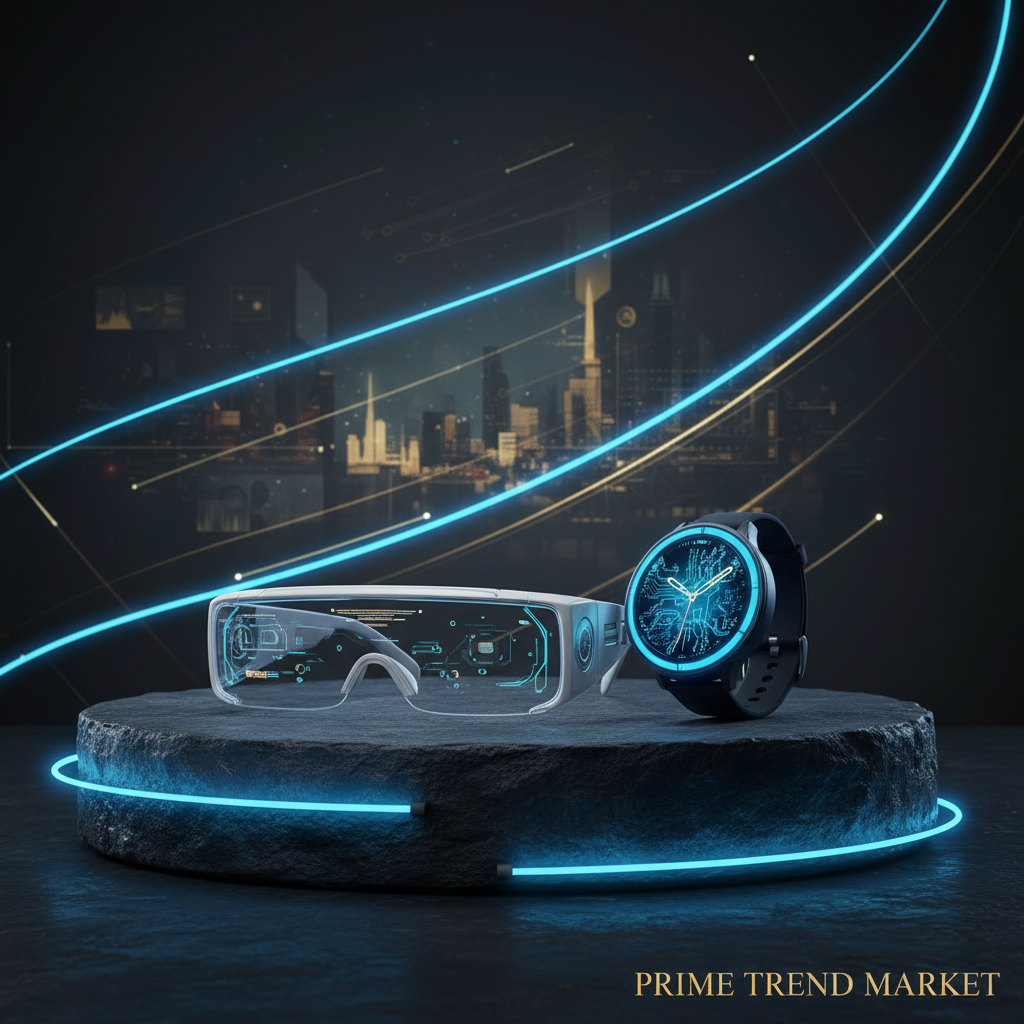 Smart Glasses Watch Display