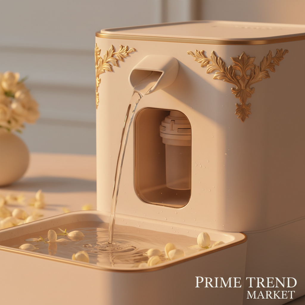 Luxury Smart Pet Water Fountain — 2.5L Circulating Filter, Ultra-Quiet, Food-Grade ABS — Prime Trend Market