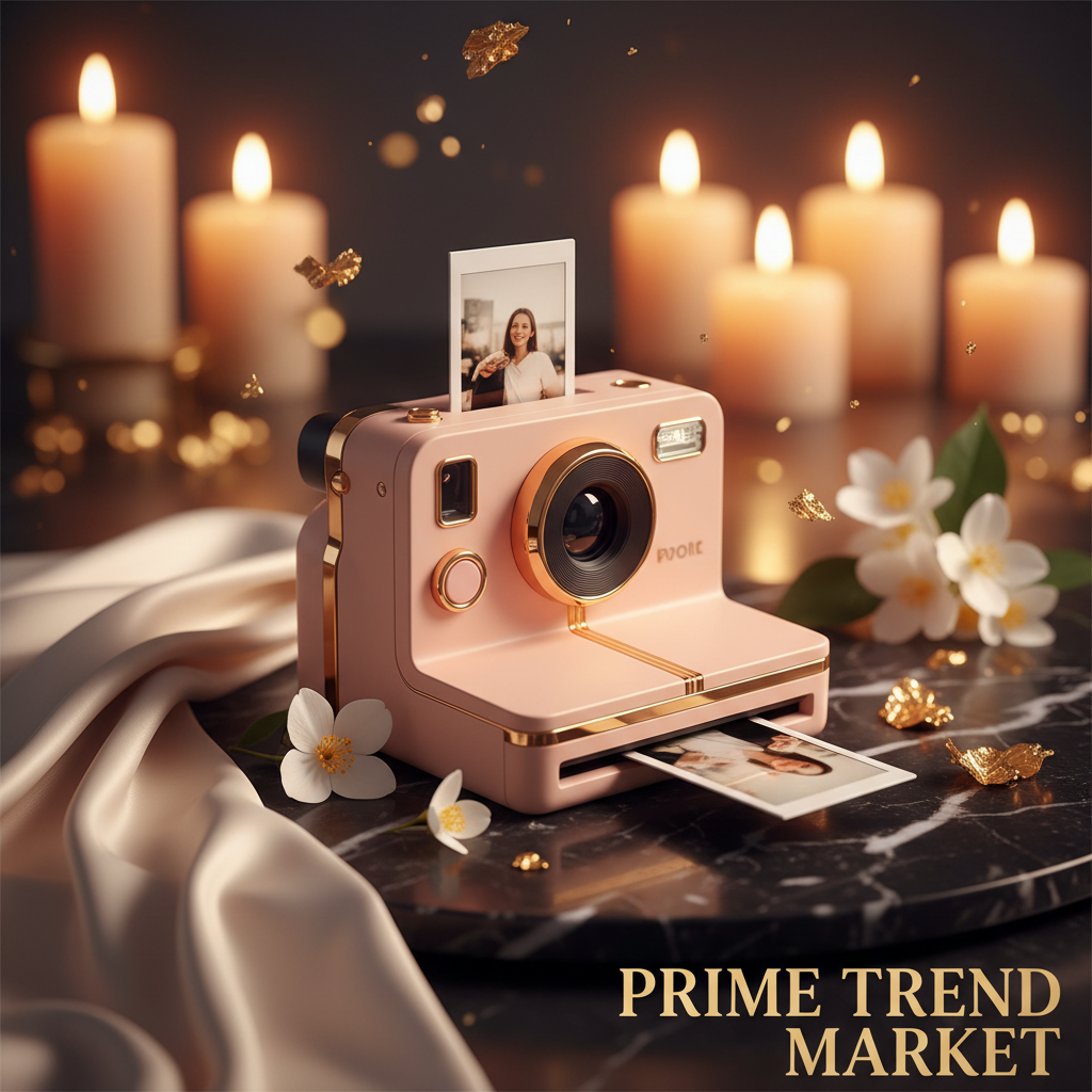 SnapPrint Pro Instant HD Color-Printing Camera — Bluetooth, 32GB & 3 Rolls Photo Paper Included — Prime Trend Market