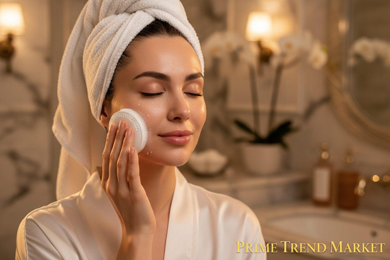 Skin Prep Ritual Kit | NanoMist™ Sprayer + Ultrasonic Scrubber + Sonic Cleansing Brush — Prime Trend Market