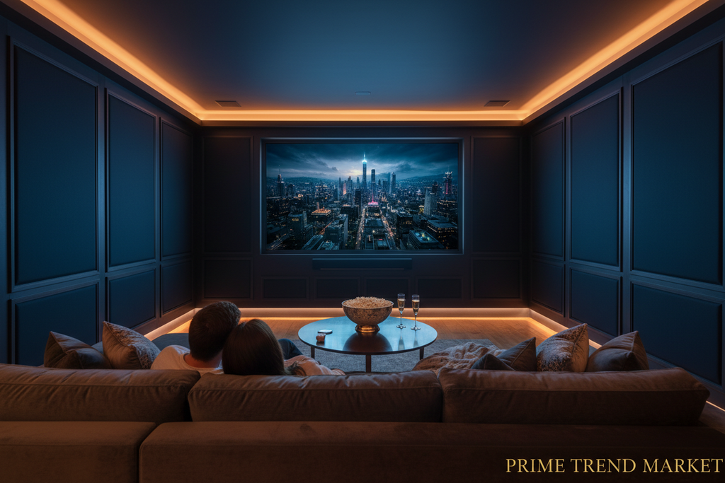 24" Compact Soundbar for TV & Projector | 80W Surround Sound | Bluetooth & AUX | Remote Control — Eliza & Tuan