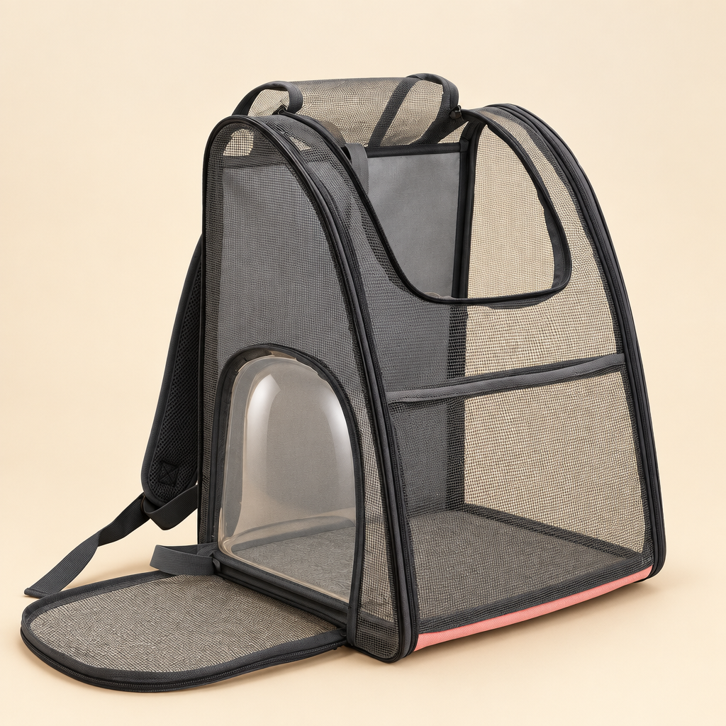 Space capsule pet carrier bag