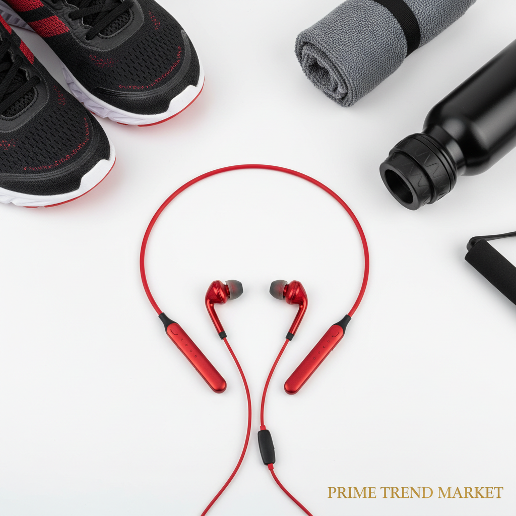 Wireless Sport In-Ear Earphones — Bluetooth V4.1, CVC6.0 Noise Cancellation, 4.5Hr Battery — Eliza & Tuan