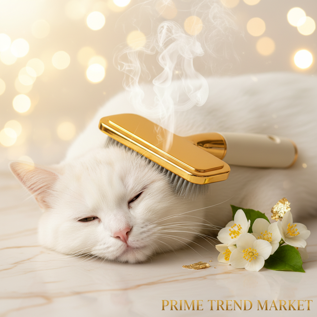 Complete Pet Grooming Bundle | Clipper + Steam Grooming Brush — Prime Trend Market
