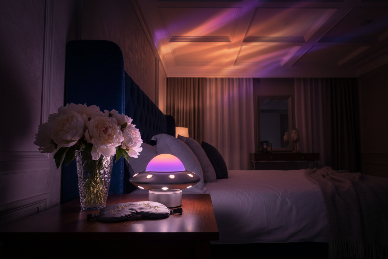 Smart Sunset Projection Lamp — RGB Voice Control with 16 Colors — Prime Trend Market
