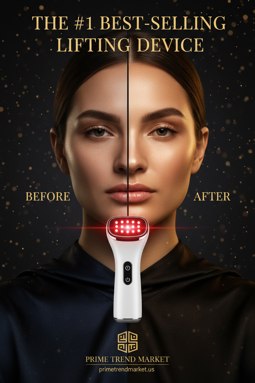 IFT Red Light Face & Neck Lifting Massager — Prime Trend Market